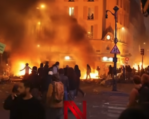 France on fire